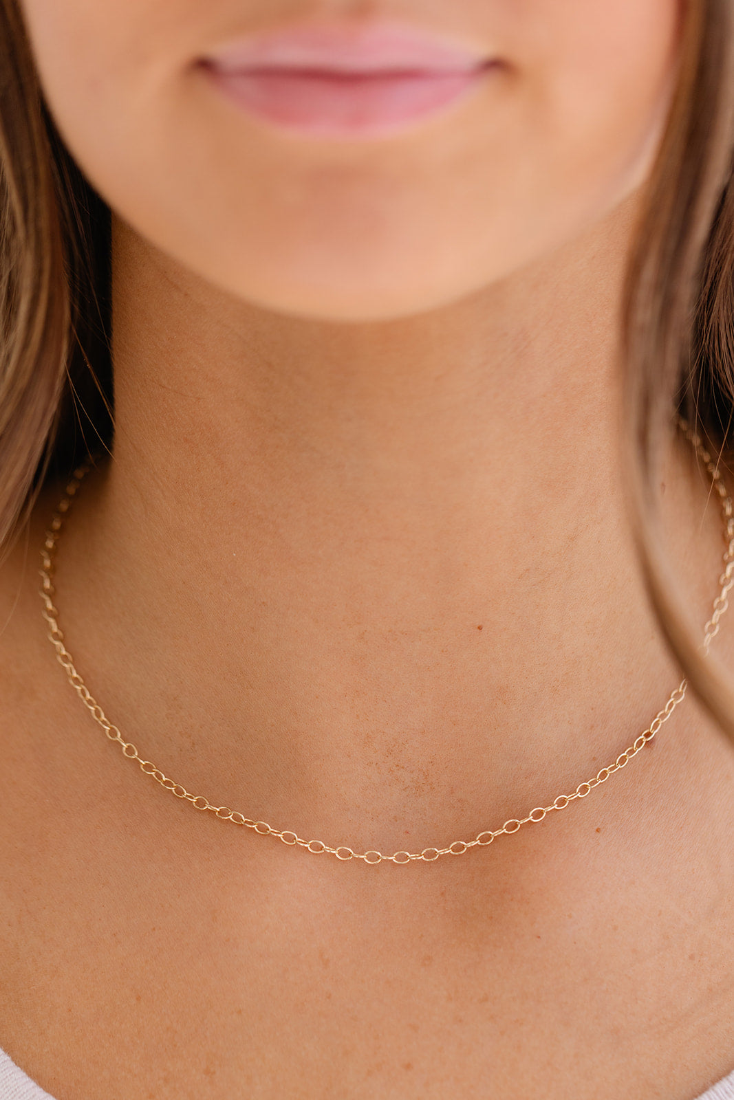 Permanent Gold Chain Necklace