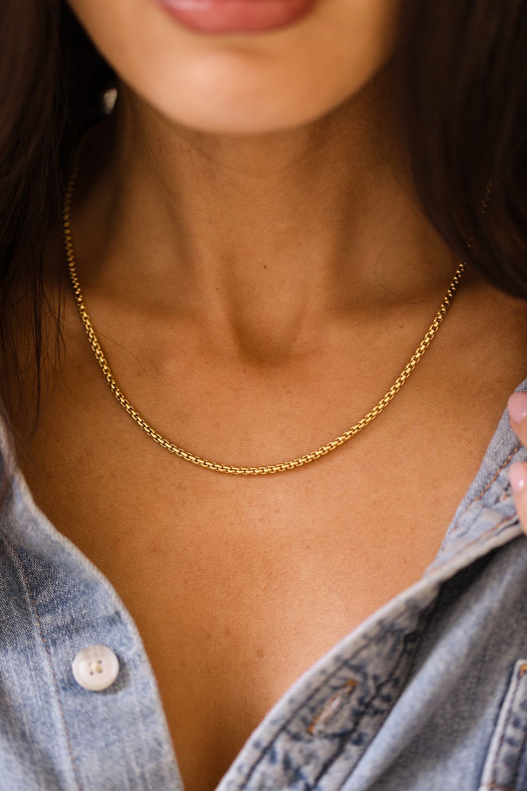 The Knott Necklace (Gold Filled)