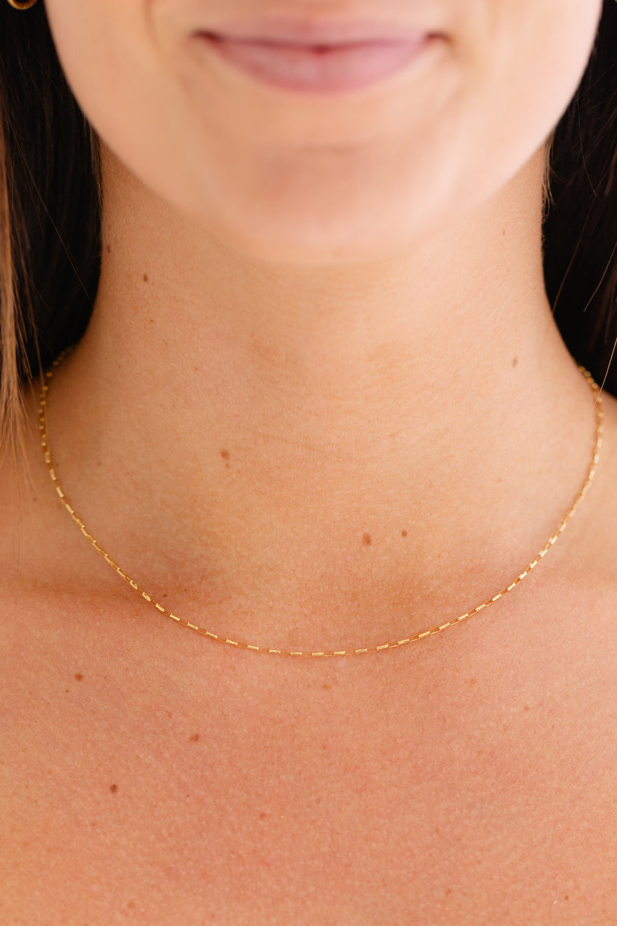 Permanent Gold Chain Necklace