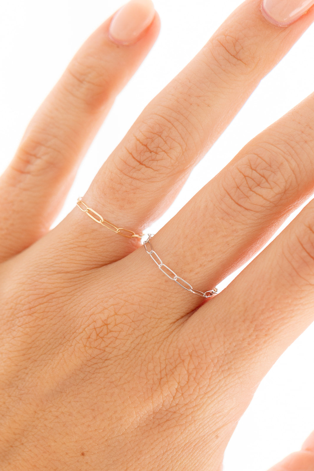 Chain rings jewelry store